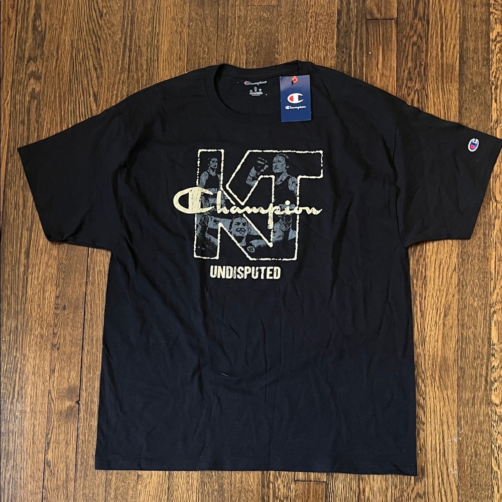 Champion Black Undisputed Graphic Tee